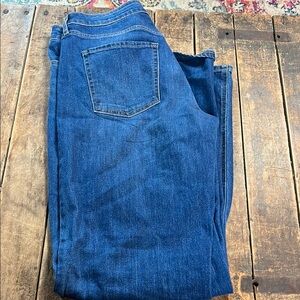 Old Navy Wow Wide Leg high rise jeans size 8 long